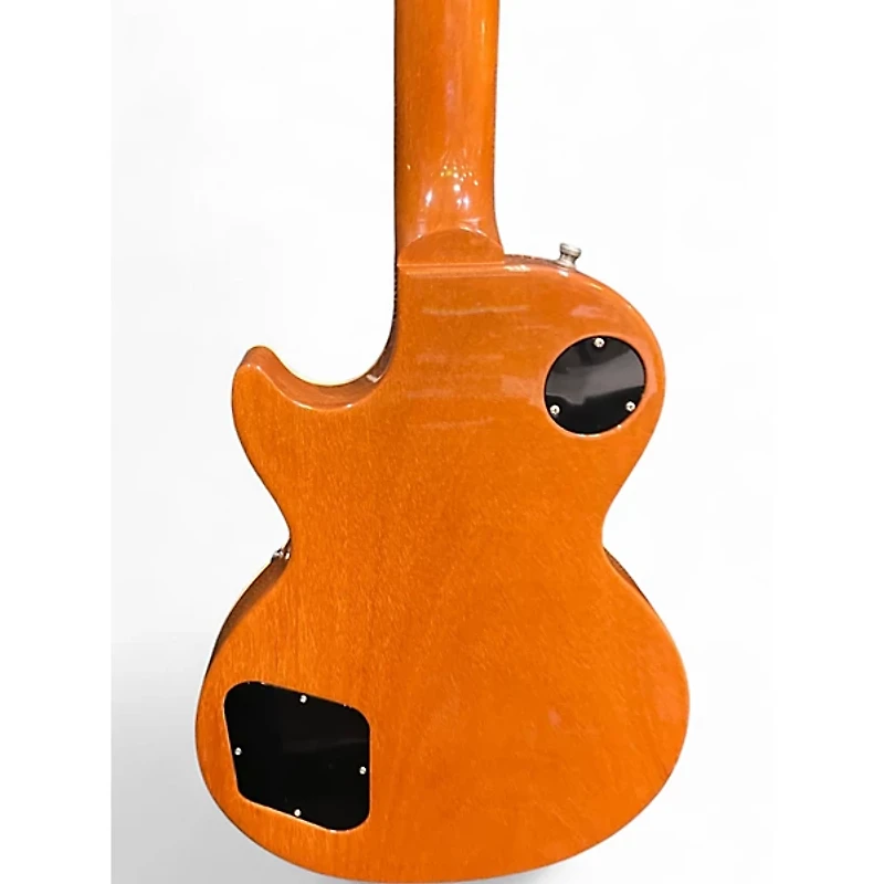 Used Gibson Les Paul Deluxe Gold Top Solid Body Electric Guitar