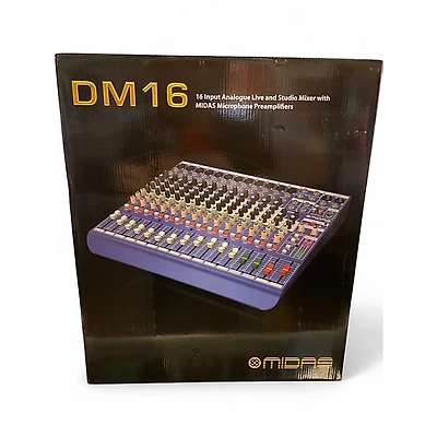 Used Midas DM16 Unpowered Mixer