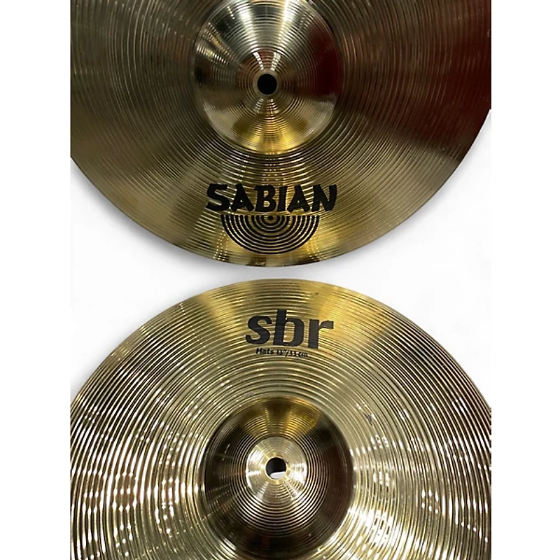 Used SABIAN 13in SBR Hi Hat Pair Cymbal