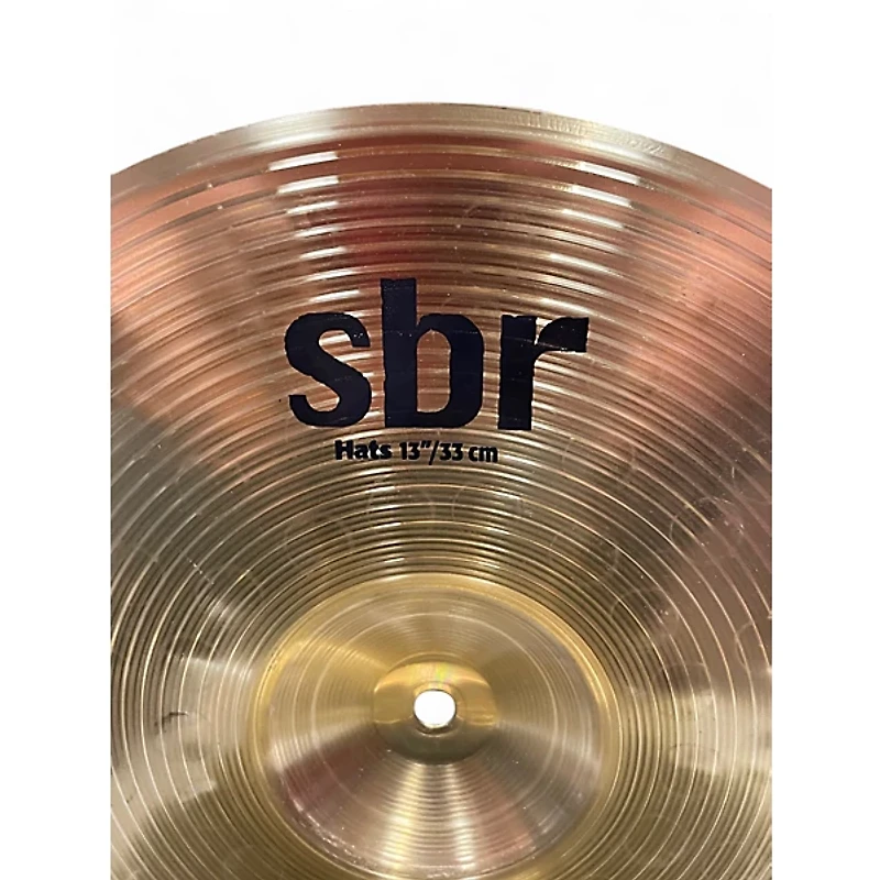 Used SABIAN 13in SBR Hi Hat Pair Cymbal