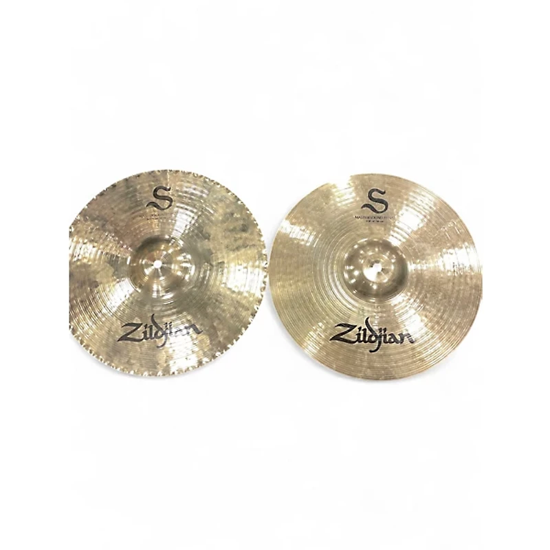 Used Zildjian 14in S Family Mastersound Hi-Hats Pair Cymbal
