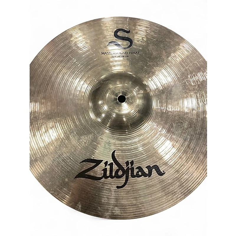 Used Zildjian 14in S Family Mastersound Hi-Hats Pair Cymbal