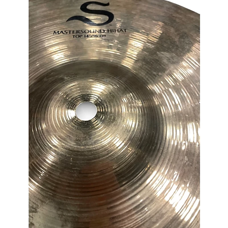Used Zildjian 14in S Family Mastersound Hi-Hats Pair Cymbal