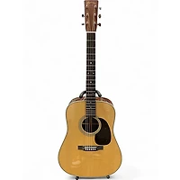 Used 2024 Martin D28 Natural Acoustic Guitar