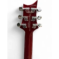 Used PRS SE Custom 24 Crimson Red Trans Solid Body Electric Guitar