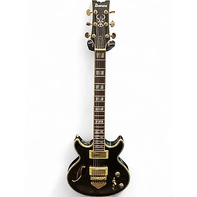 Used Ibanez ar520h Black Hollow Body Electric Guitar