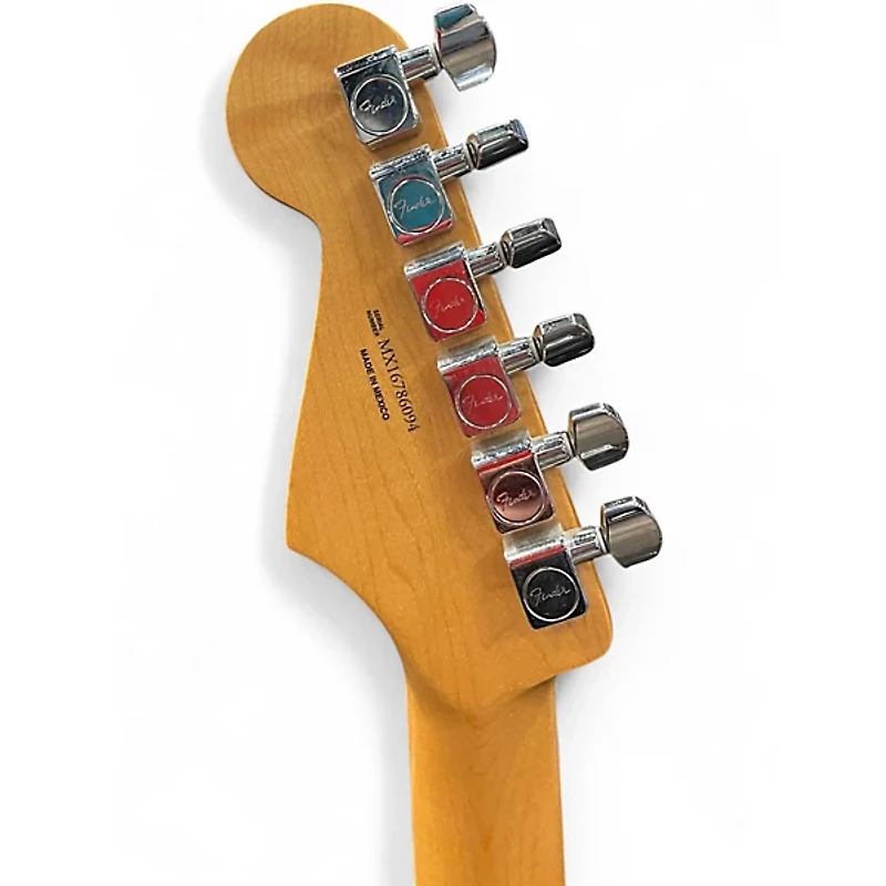 Used Fender Player Stratocaster HSS Cherry Sunburst Solid Body Electric Guitar