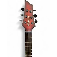 Used Schecter Guitar Research SUNSET EXTREME Red Solid Body Electric Guitar