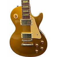 Used Gibson Les Paul Classic Gold Top Solid Body Electric Guitar