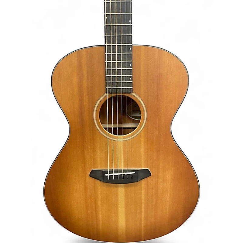 Used Breedlove Oregon Concert Natural Acoustic Electric Guitar