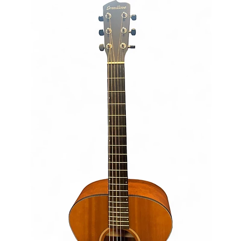 Used Breedlove Oregon Concert Natural Acoustic Electric Guitar