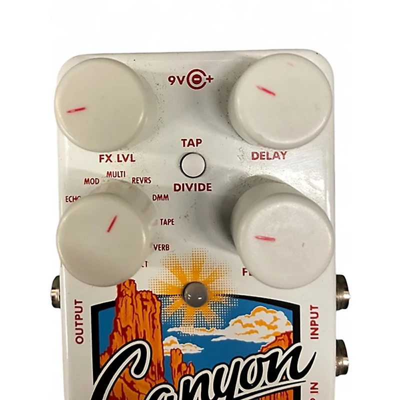 Used Electro-Harmonix Canyon Delay and Looper Effect Pedal