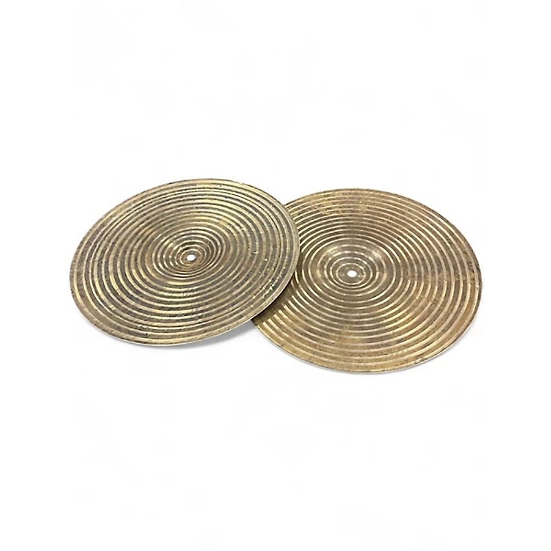 Used MEINL 14in Byzance Dark Hi Hat Pair Cymbal