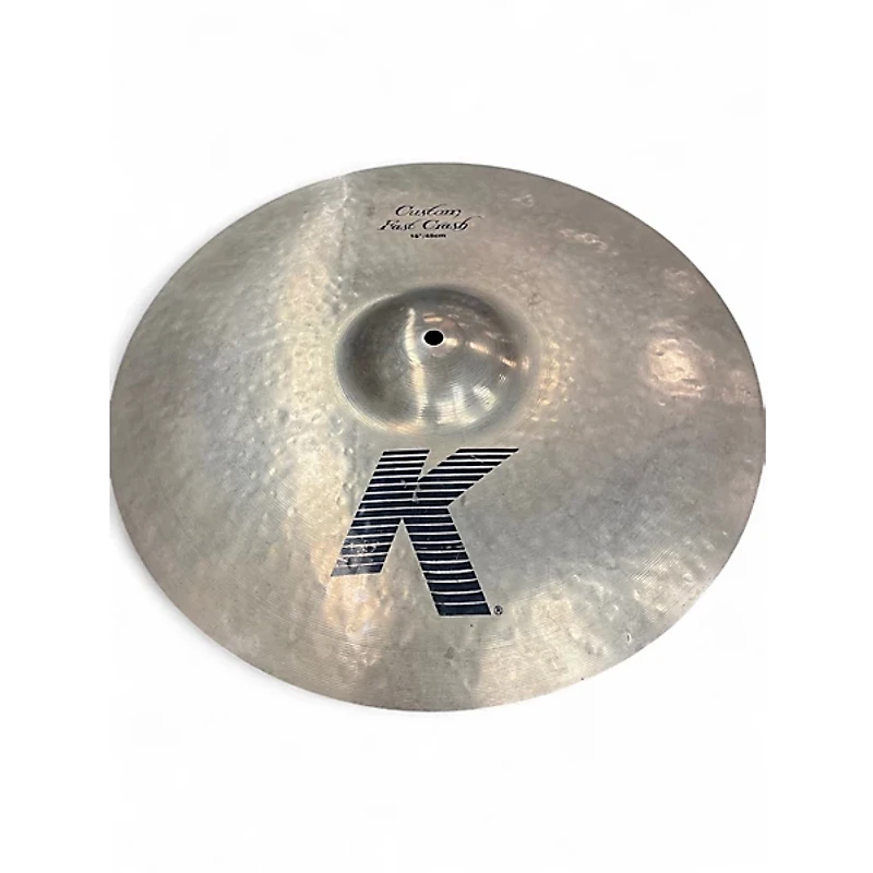 Used Zildjian 16in K Custom Fast Crash Cymbal