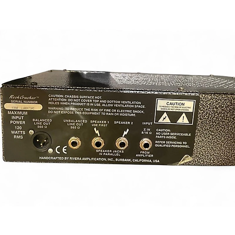 Used Rivera ROCK CRUSHER  Power Attenuator