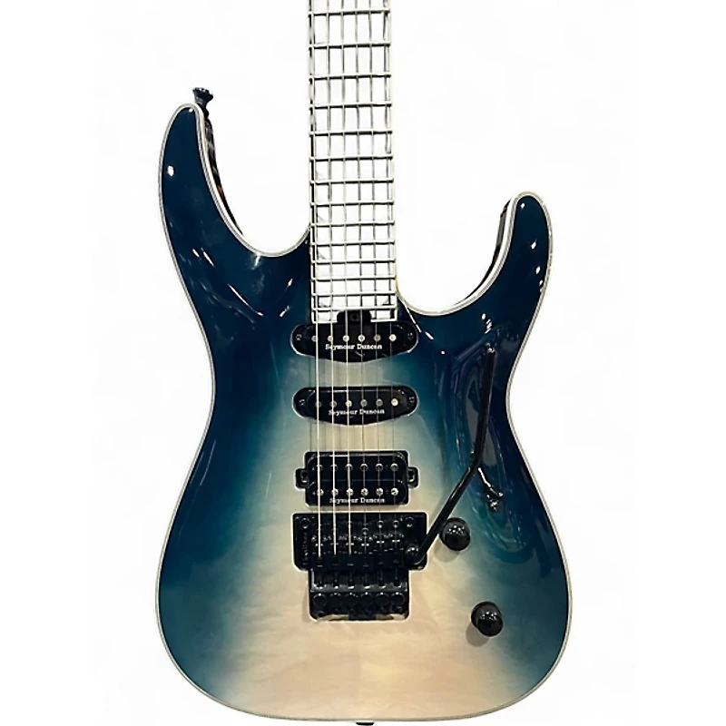 Used Jackson SLA3Q Polar Burst Solid Body Electric Guitar