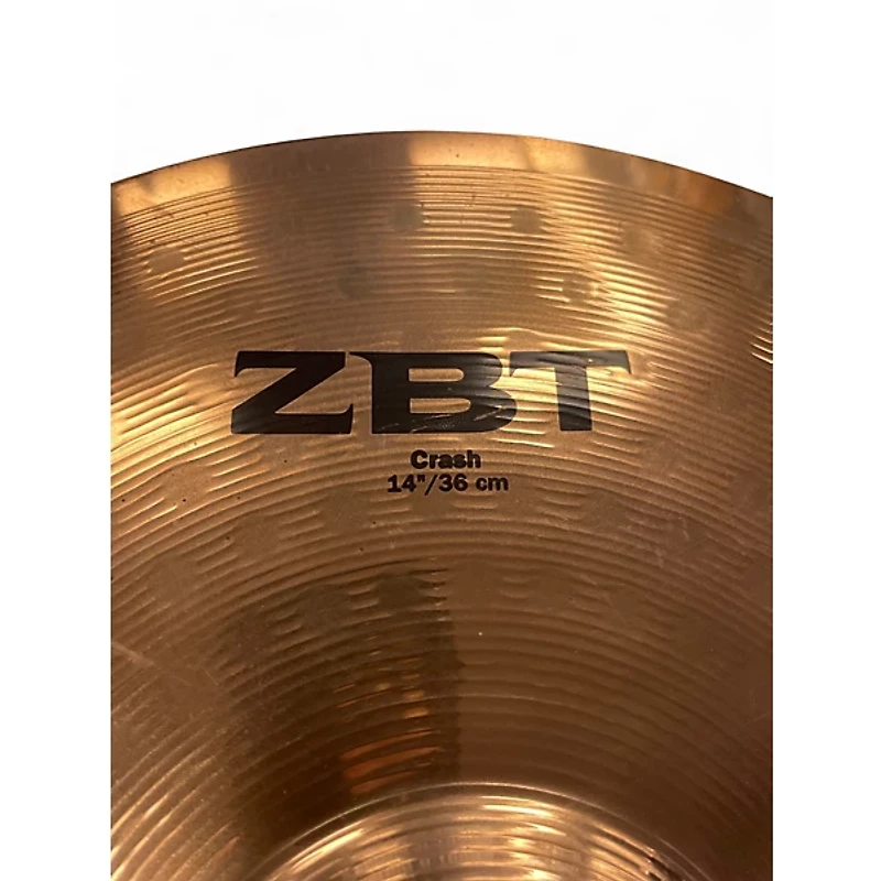 Used Zildjian 14in ZBT Crash Cymbal
