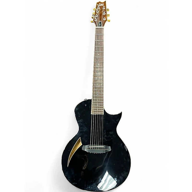 Used ESP LTD TL7 Black Acoustic Electric Guitar
