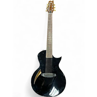 Used ESP LTD TL7 Black Acoustic Electric Guitar