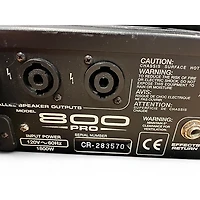 Used Fender 800 PRO Bass Amp Head