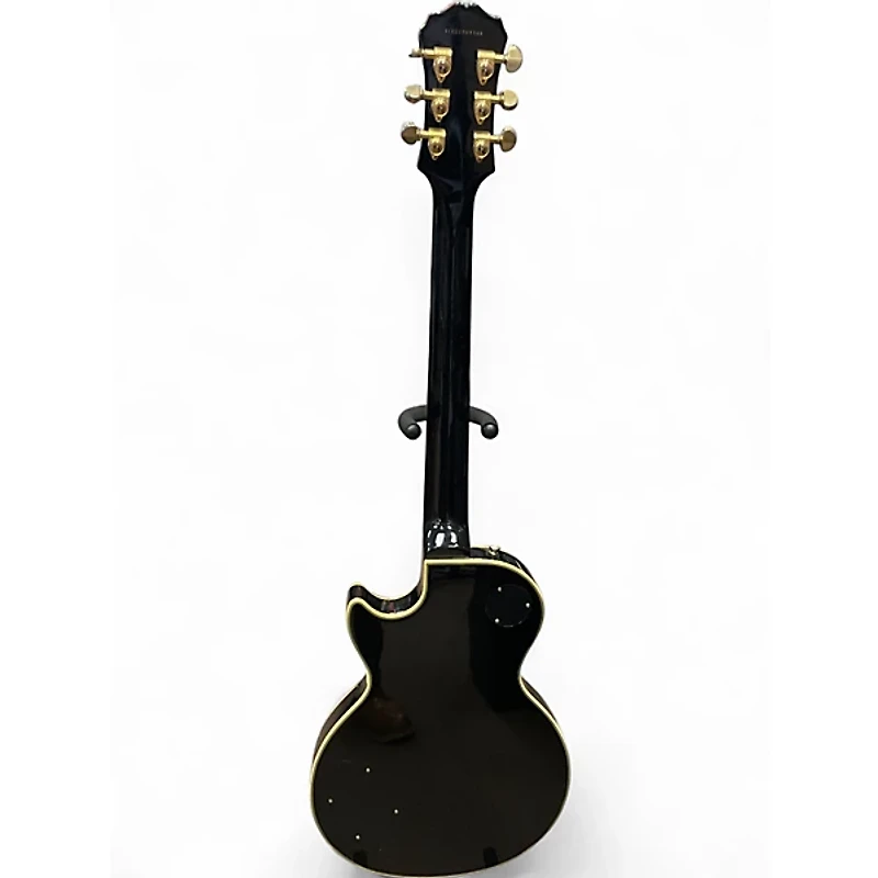 Used Epiphone Les Paul Custom Pro Black Solid Body Electric Guitar