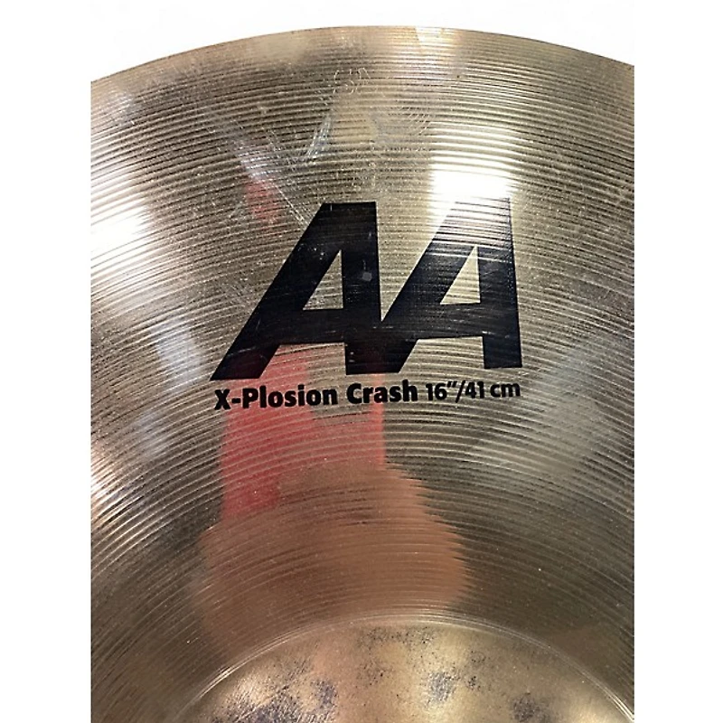 Used SABIAN 16in AAX Xplosion Crash Cymbal