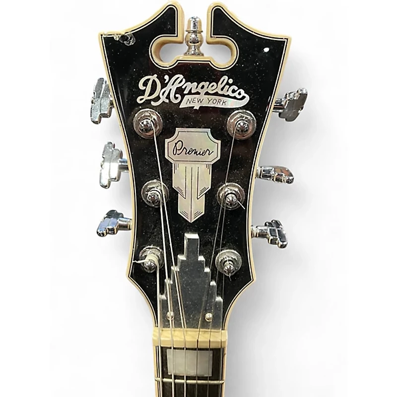 Used D'Angelico Premier Bedford Blue Hollow Body Electric Guitar