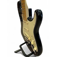 Used 2016 Fender American Professional Stratocaster SSS Black Solid Body Electric Guitar