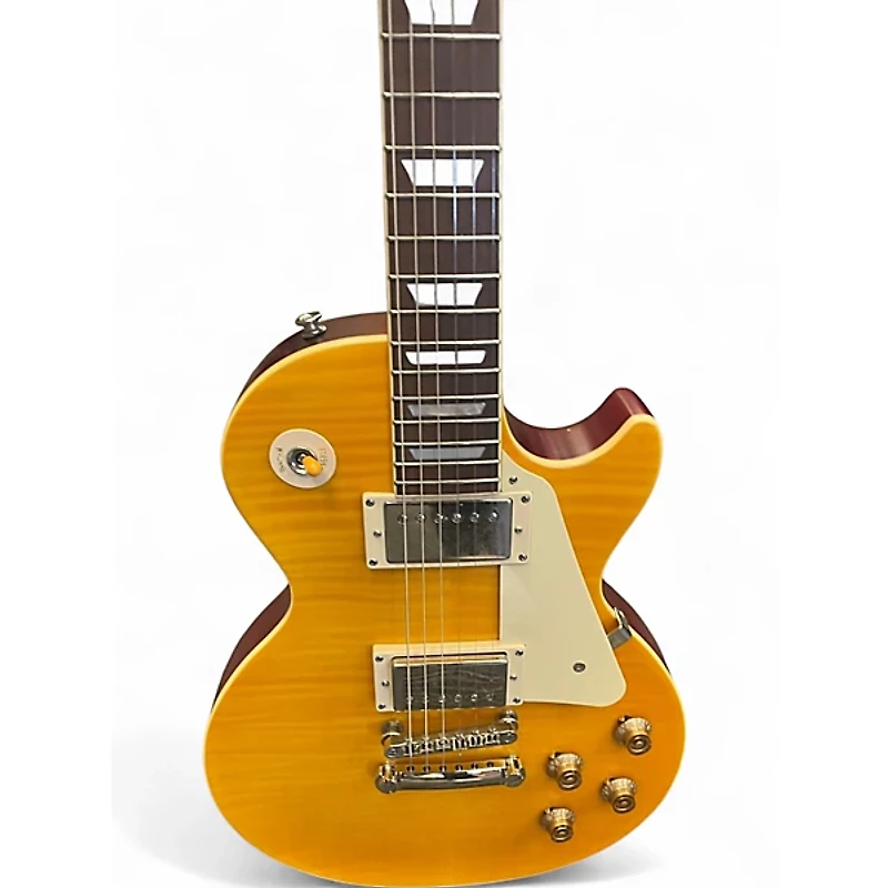 Used Epiphone 1959 Reissue Les Paul Standard Lemonburst Solid Body Electric Guitar