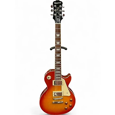 Used Epiphone 1959 Reissue Les Paul Standard Aged Dark Cherry Burst Solid Body Electric Guitar