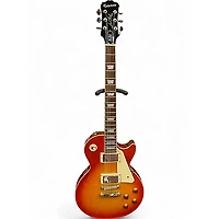 Used Epiphone 1959 Reissue Les Paul Standard Aged Dark Cherry Burst Solid Body Electric Guitar