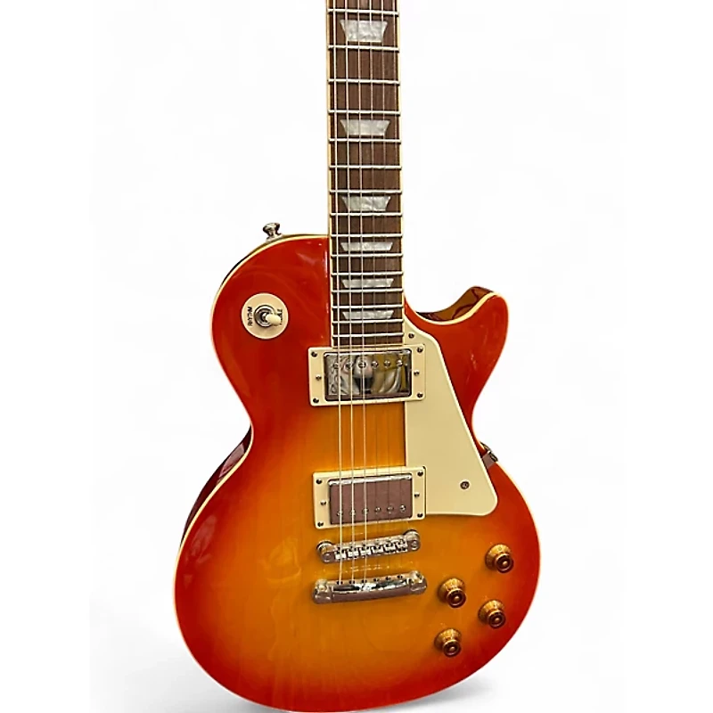 Used Epiphone 1959 Reissue Les Paul Standard Aged Dark Cherry Burst Solid Body Electric Guitar