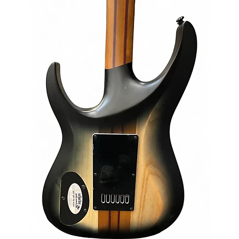 Used Schecter Guitar Research Banshee Fallout Burst Solid Body Electric Guitar