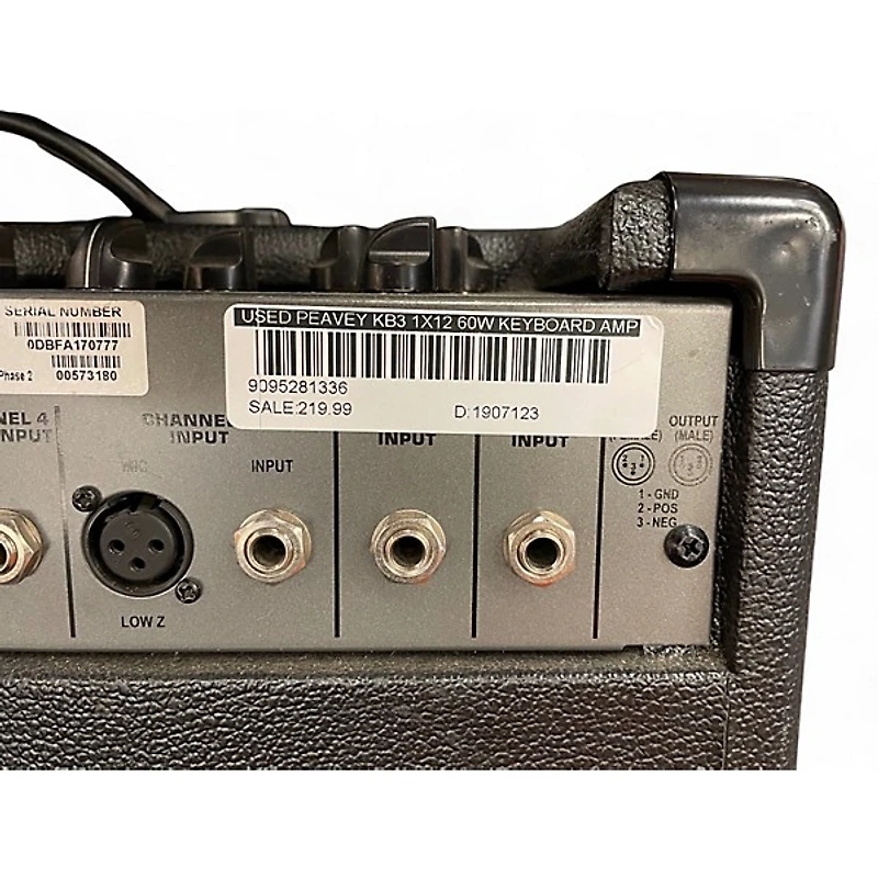 Used Peavey KB3 1x12 60W Keyboard Amp