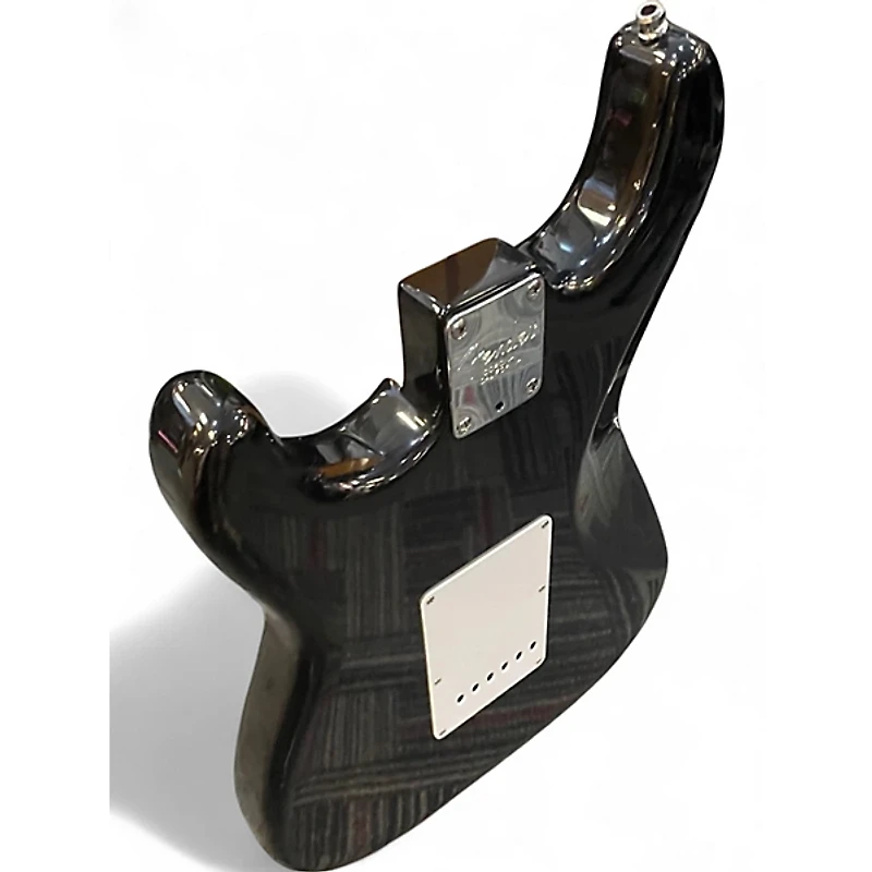 Used Fender American Standard Stratocaster Black Solid Body Electric Guitar