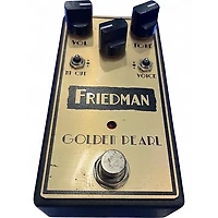 Used Friedman Golden Pearl Overdrive Effect Pedal
