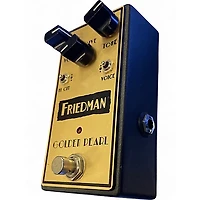Used Friedman Golden Pearl Overdrive Effect Pedal