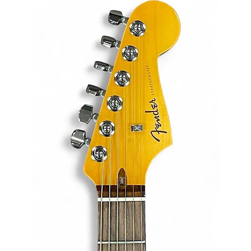 Used Fender American Ultra Stratocaster HSS COBRA BLUE Solid Body Electric Guitar