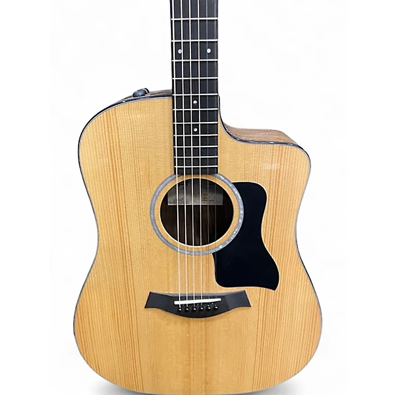 Used Taylor 210ce Natural Acoustic Electric Guitar