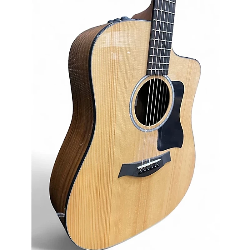 Used Taylor 210ce Natural Acoustic Electric Guitar