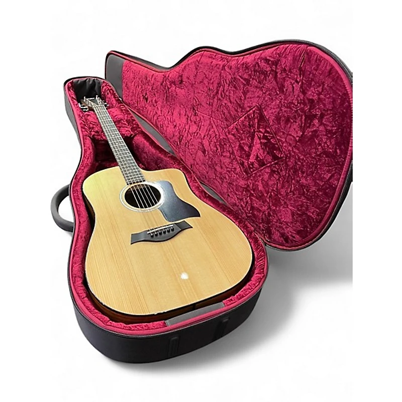 Used Taylor 210ce Natural Acoustic Electric Guitar