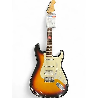 Used Fender Player Plus Stratocaster 3 Color Sunburst Solid Body Electric Guitar