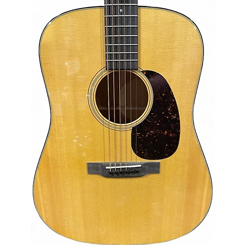 Used Martin D18 Natural Acoustic Guitar