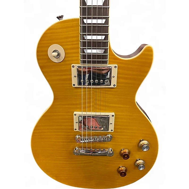 Used Epiphone KIRK HAMMETT GREENY GREENY BURST Solid Body Electric Guitar