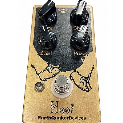 Used EarthQuaker Devices Hoof Germanium/Silicon Hybrid Fuzz Effect Pedal