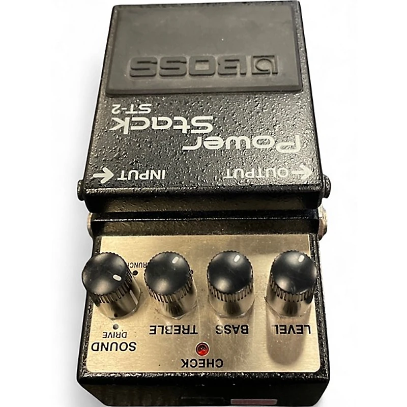 Used BOSS ST2 Power Stack Overdrive Effect Pedal