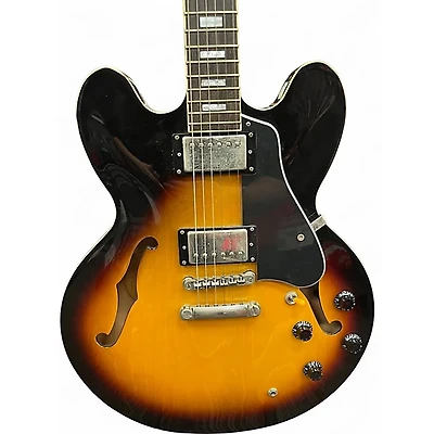 Used Epiphone Dot 2 Color Sunburst Hollow Body Electric Guitar