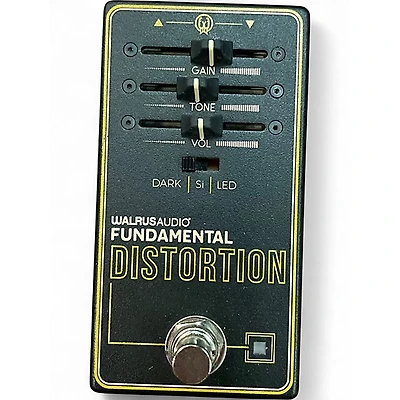 Used Walrus Audio FUNDAMENTAL DISTORTION Effect Pedal