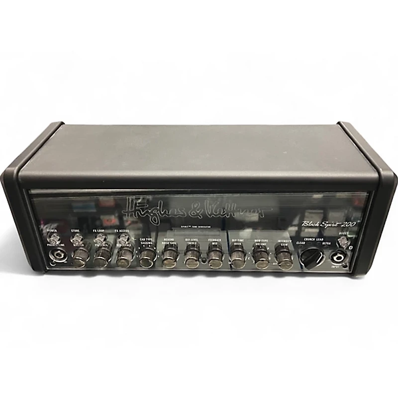 Used Hughes & Kettner BLACK SPIRIT 200 Solid State Guitar Amp Head