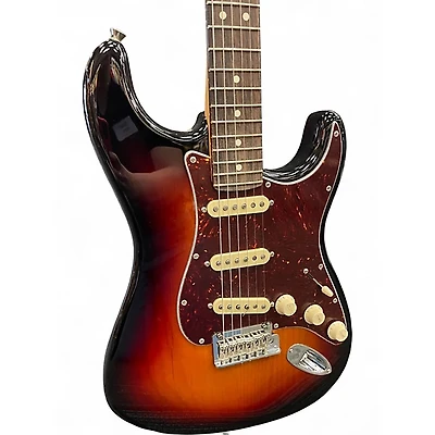 Used Fender American Professional II Stratocaster 3 Color Sunburst Solid Body Electric Guitar
